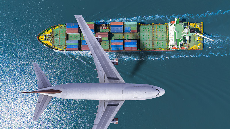 加工食品经过广东广州外贸物流送到德国汉堡