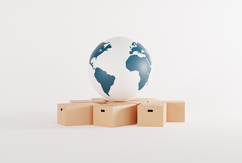 山水画挂历佛山跨国货运派送到丹麦