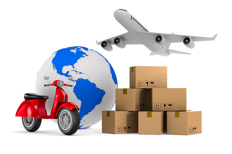 竹编花盆采用惠州跨境物流抵达比利时